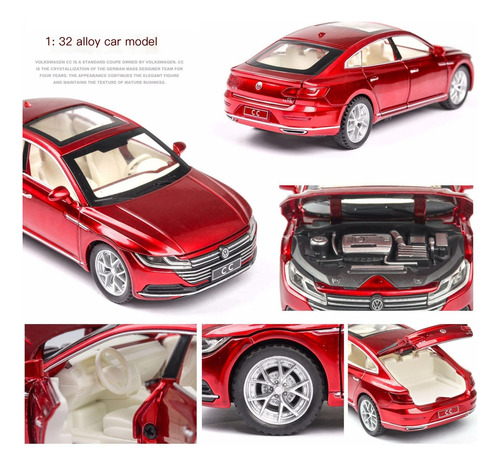 Modelo De Simulación De Coche De Aleación 1:32 Cc