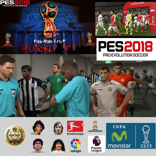 Pes 2018 Parche Copa Movistar 2018 Kits Mundial Ligas Actual