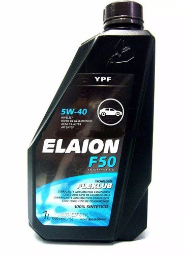 Aceite Elaion 5w40 X1