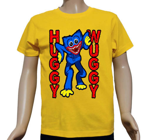 Remera Camiseta  Huggy Wuggy Diferentes Colores Y Diseños