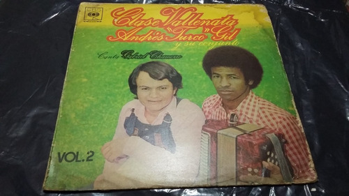 Andres Turco Gil Clase Vallenata Vol 2 Lp Vallenato