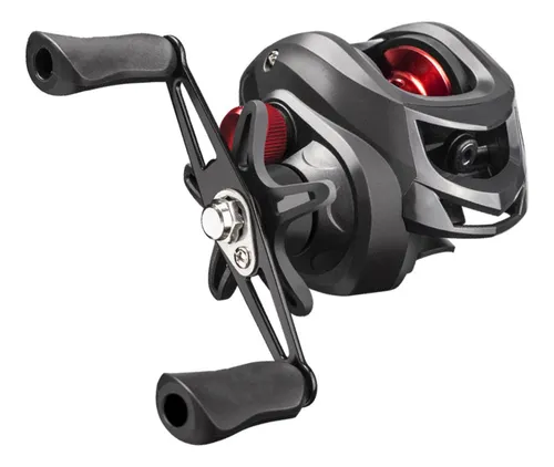 Carrete Baitcasting, Carrete Casting, Rojo Derecho