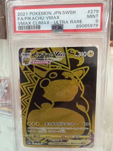 Carta Pokemon Colecionador De Metal Dourada Arceus Vmax