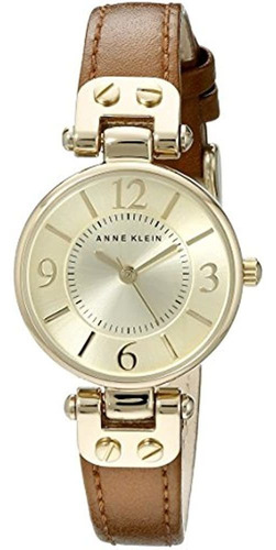 Reloj Con Correa De Piel Para Mujer Anne Klein 10/9442.