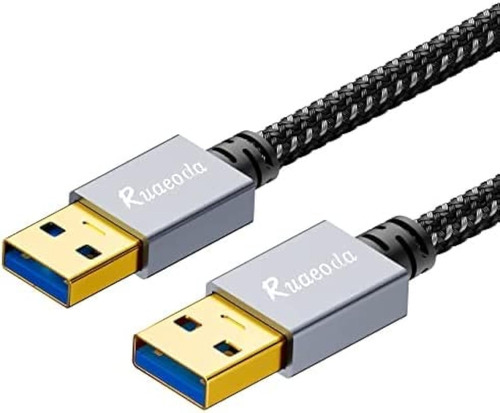 Ruaeoda Cable Usb A Usb De 20 Pies, Usb 3.0 Macho A Macho