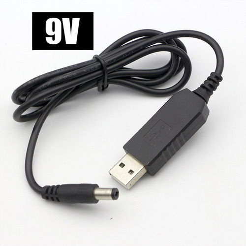 Imagen 2 de 10 de Cable Convertidor Usb 5v A 9v 12v Router Modem Internet Wifi