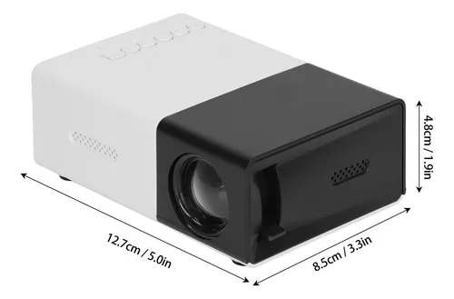 J Proyector De Imagen Portátil 1080p Hd Show Retroproyector