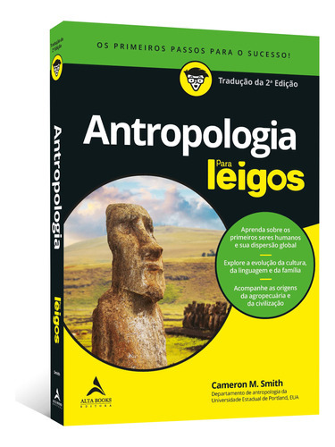 Livro Antropologia Para Leigos, De Cameron M. Smith. Editora Alta Books, Capa Mole Em Português, 2023