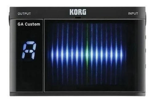 Afinador Korg Ga Cs Custom Cromatico Negro 
