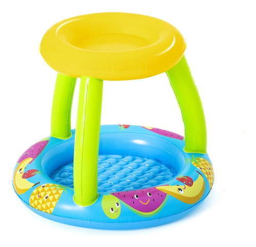 Pileta Peloter Piso Inflable Para Bebé Techo Bestway  52331