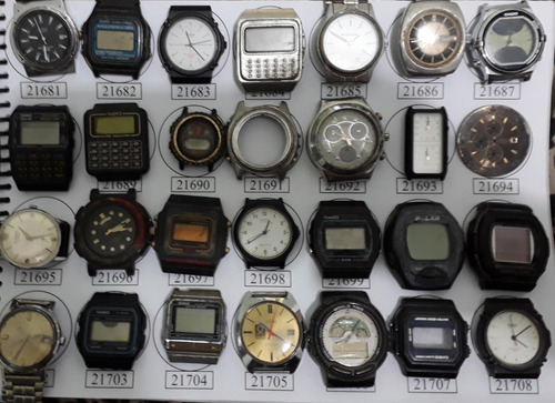 Lote 78 Sucatas Casio E Outros- Máquina Do Tempo