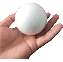 Comprar Pelota Plumavit 8cm Manualidad Esferas Poliestireno Escolar