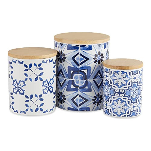 Kitchen Accessories Collection Ceramic, Canister Set, 4...