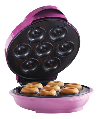 Maquina Para Hacer Mini Donas Brentwood Rosada