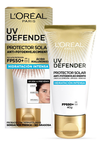 L'oréal Paris Protector Solar Diario Hidratante Fps50 40 G