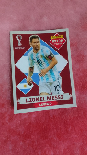 Imagen 1 de 1 de Tarjeta De Lionel Messi.legend Extra Panini 