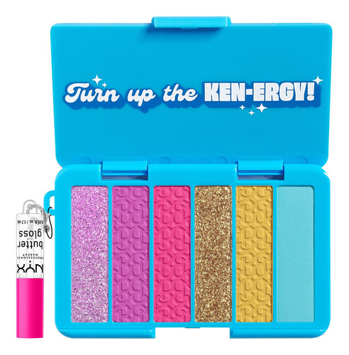 Paleta De Sombras Mini On The Go De Nyx Cosmetics Ken-ergy