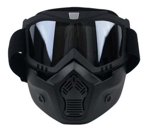 Mascaras Motocross Painball, Desmontables Polarizada Con Uv 