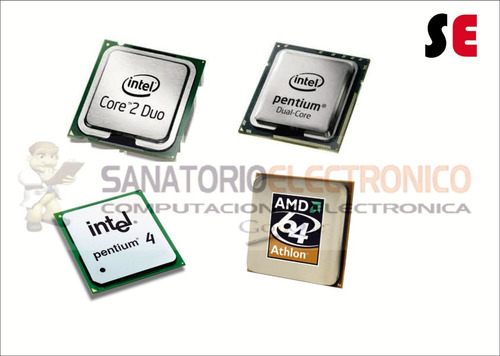 Procesadores Intel: 478, 775, Am2/am3 - Funcionando