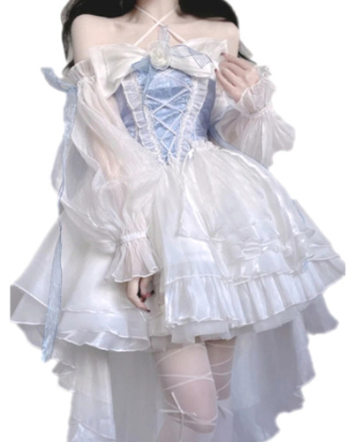 Elegante Cosplay Francés De Princesa Lolita, Estilo Op Style
