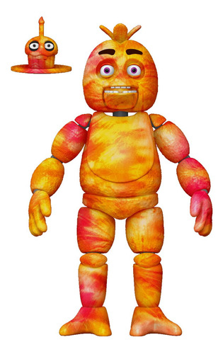 Figura De Acción Tiedye- Chica 5'' Five Nights At Freddy's