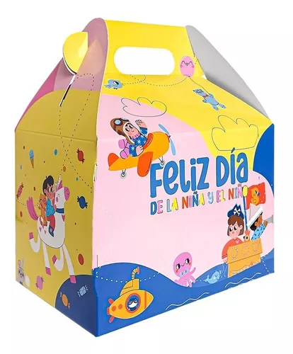 Box Lunch Día De La Niña Y Del Niño (25 Pzs)