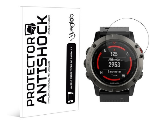 Protector De Pantalla Antishock Garmin Fenix 5x