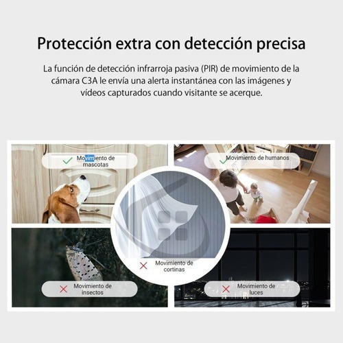Imagen 6 de 9 de Camara Ip Wifi Ezviz 1080p 2mp Con Bateria Sin Cable Autonoma Exterior Inalambrica