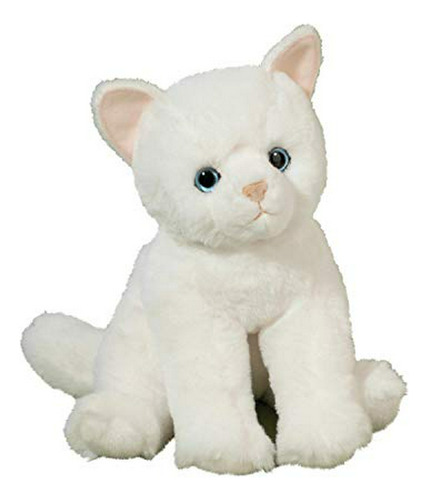 Peluche De Animales - Douglas Winnie White Kitty Cat Softie 