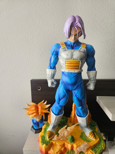 Trunks Del Futuro Cabeza Reemplazable 30 Cm - Dragon Ball Z