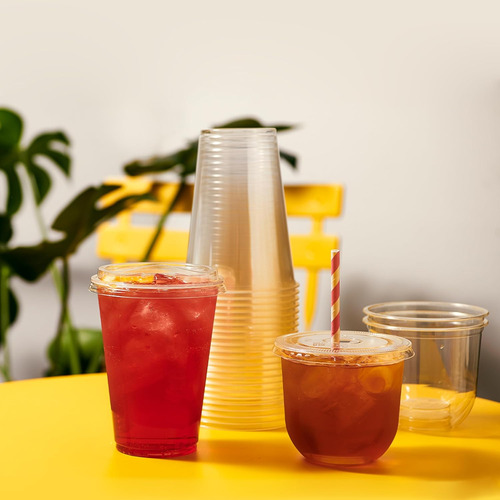Vasos Tossware Natural Arc De 12 Onzas A Base De Plantas, De