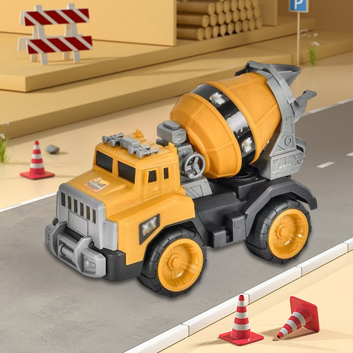 Um Grande Veículo De Engenharia De Inércias Para Meninos E C