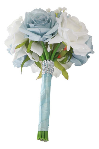 Bouqueto Bouques Boda Flor Flor Artificial Ancho De 18 Cm