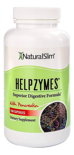 Naturalslim Enzimas Digestivas Superiores Con Hlc Digestión 