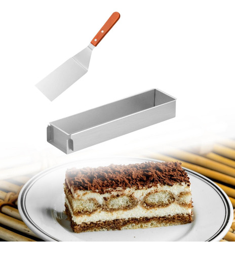 Molde Rectangular Para Tiramisú, Tartas, Postres, Largo