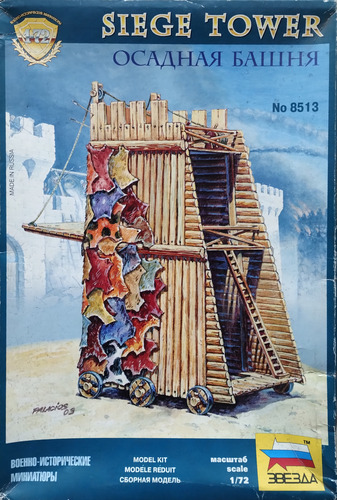 Zvezda 1/72 Torre De Asedio
