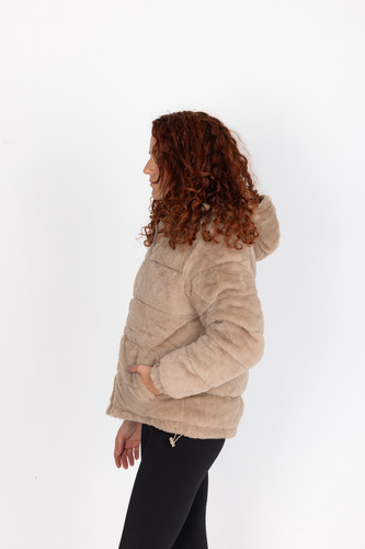 Campera Reversible De Peluche Para Mujer - Walk