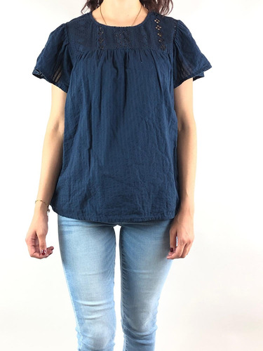 Blusa Ella Moss - Azul