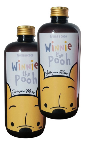 Jabón Para Manos Con Refill Aroma Coco Winnie Pooh