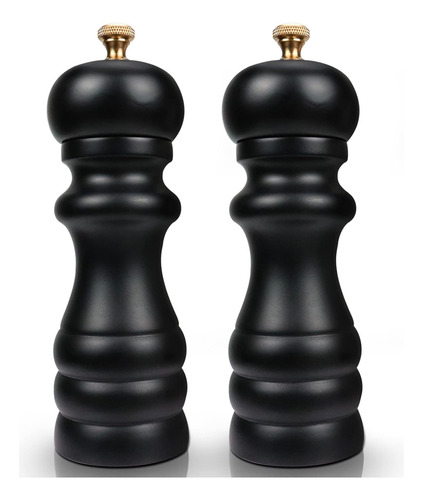 Juego De 2 Molinillos De Sal Y Pimienta Con Rotor Cerámico