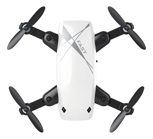 Mini drone Broadream S9W con cámara HD white 1 batería