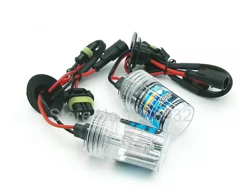 Imagen 1 de 2 de Repuesto Focos Hid 35w/55w Premium Color 6k Luz Blanca
