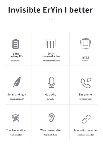 K Auriculares Intraurales Inalámbricos K10 For Música,