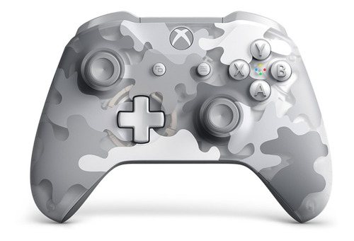 Control Inalambrico Xbox One S X & Pc Artic Camo 3.5mm Audio