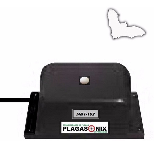 Imagen 3 de 9 de Erradicador Techo M&t-102 Ultrasonido Murcielagos Plagasonix
