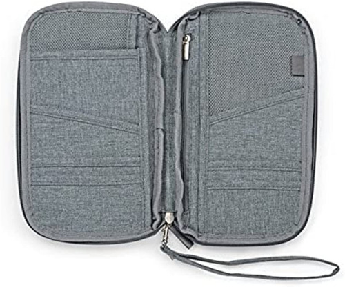 Organizador Portadocumentos Viaje Tarjetas Porta Pasaporte