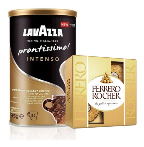 Café Instantáneo Lavazza Intenso + Ferrero Rocher Oferta!