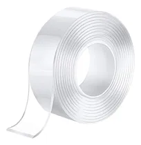 Comprar Cinta Adhesiva Lavable,cinta Doble Cara Extra Fuerte, Cinta De Doble Cara Multifuncional Cinta Adhesiva Extraíble Transparente Nano Tape,para Pared,cocina,alfombra,fijación De Fotos (3m)