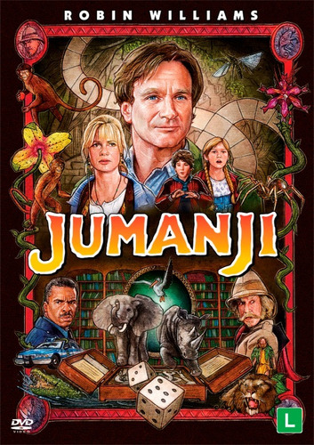 Dvd - Jumanji - Com Robin Williams - Lacrado | MercadoLivre