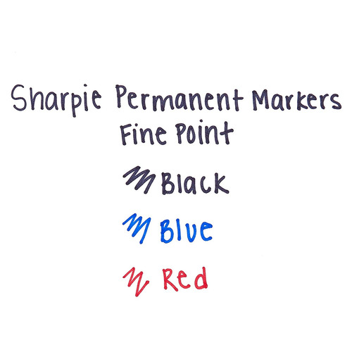 Sharpie 30173pp Marcadores Permanentes, Fine Point, Colores